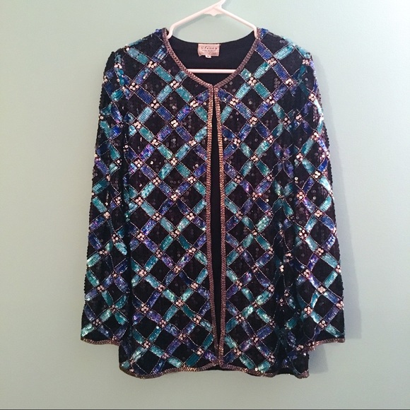 Jackets & Blazers - Vintage Beaded Jacket